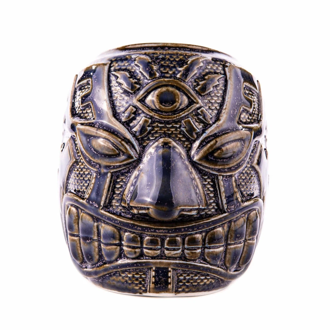Mike Bonanno Tikis El Ojo Fantastico Tiki Mug - Fuego Azul Mike Bonanno Tikis El Ojo Fantastico Tiki Mug - Fuego Azul