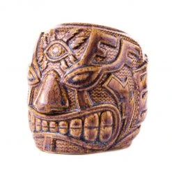 Mike Bonanno Tikis El Ojo Fantastico Tiki Mug - El Heroe Mugullado Variant 21 Mike Bonanno Tikis El Ojo Fantastico Tiki Mug - El Heroe Mugullado Variant