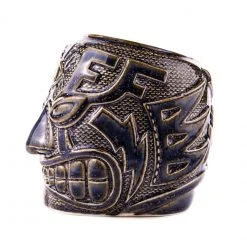 Mike Bonanno Tikis El Ojo Fantastico Tiki Mug - Fuego Azul 3 Mike Bonanno Tikis El Ojo Fantastico Tiki Mug - Fuego Azul