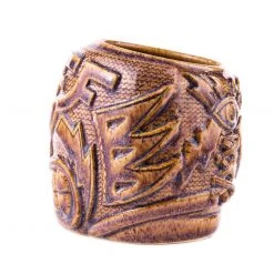 Mike Bonanno Tikis El Ojo Fantastico Tiki Mug - El Heroe Mugullado Variant 23 Mike Bonanno Tikis El Ojo Fantastico Tiki Mug - El Heroe Mugullado Variant