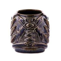 Mike Bonanno Tikis El Ojo Fantastico Tiki Mug - Fuego Azul
