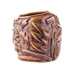 Mike Bonanno Tikis El Ojo Fantastico Tiki Mug - El Heroe Mugullado Variant 24 Mike Bonanno Tikis El Ojo Fantastico Tiki Mug - El Heroe Mugullado Variant