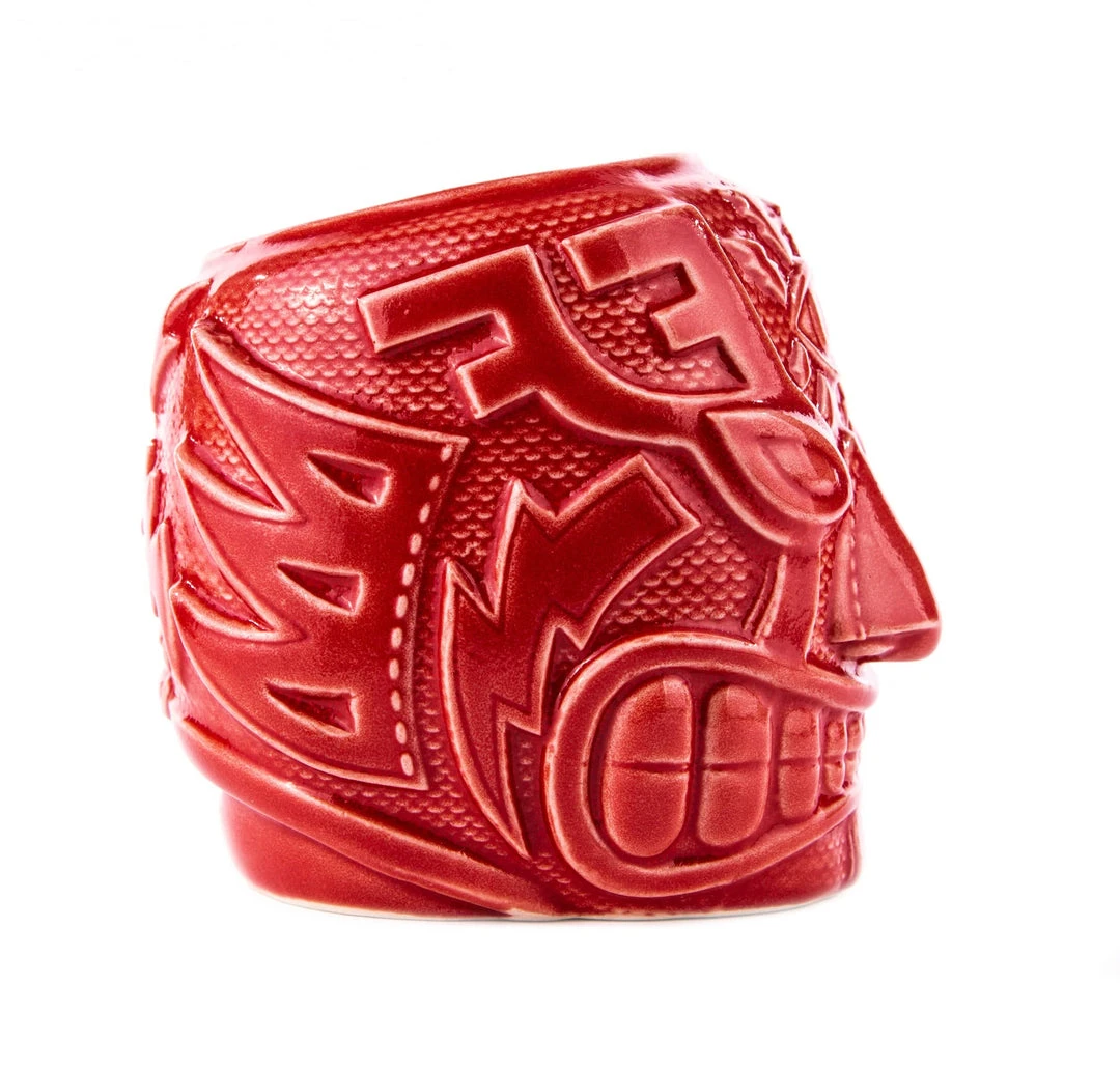 Mike Bonanno El Ojo Fantastico Tiki Mug – Furia Roja Variant Mike Bonanno El Ojo Fantastico Tiki Mug – Furia Roja Variant