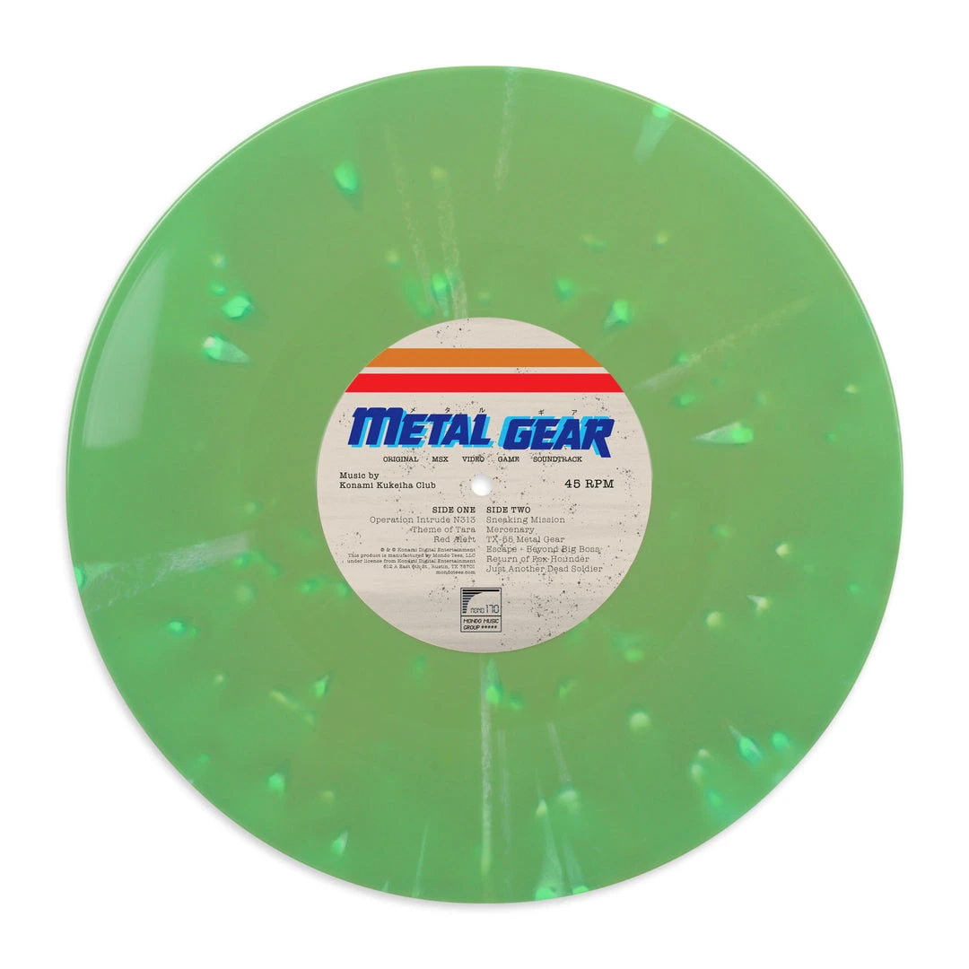 Konami Kukeiha Club Metal Gear – Original MSX2 Video Game Soundtrack 10" 6 Konami Kukeiha Club Metal Gear – Original MSX2 Video Game Soundtrack 10"