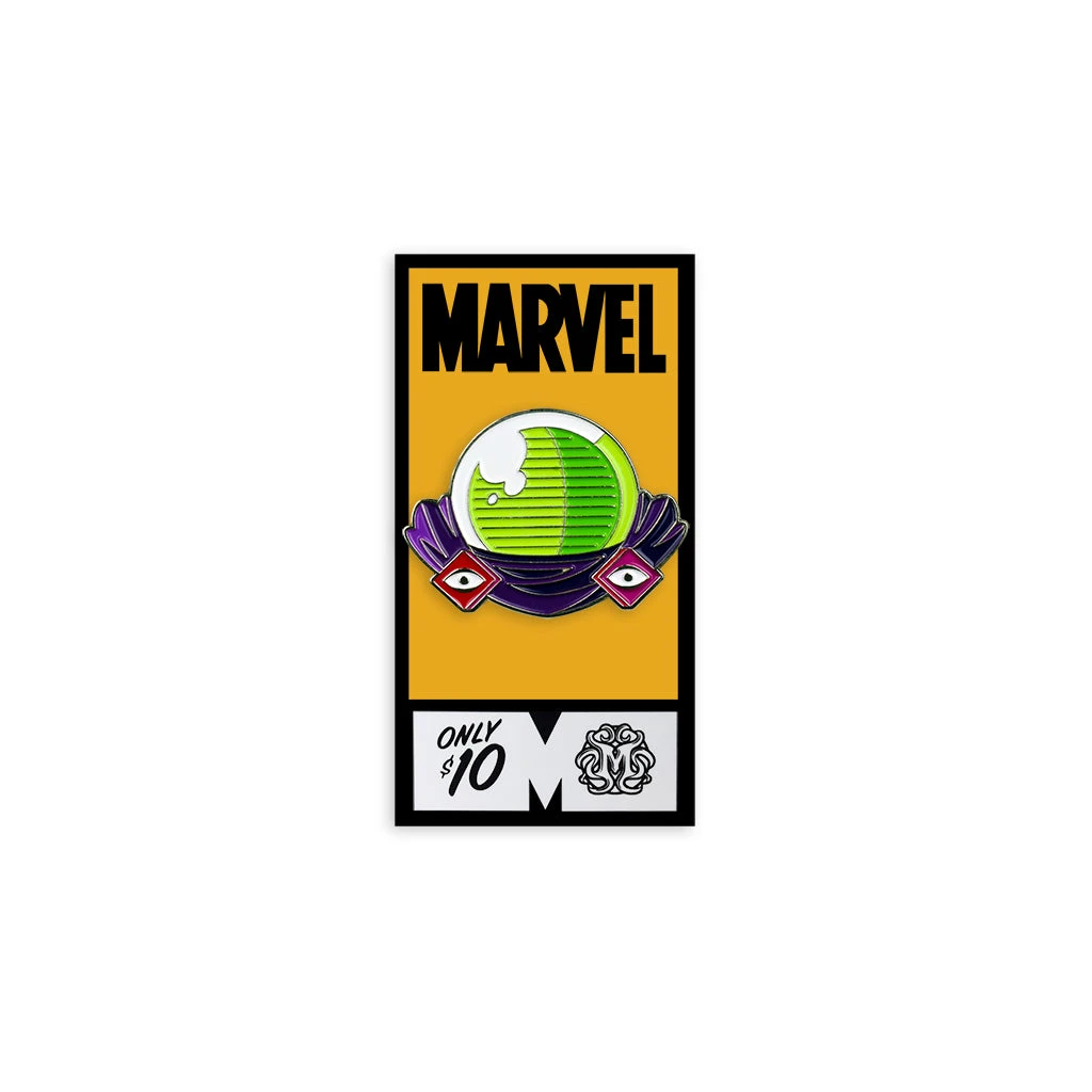 Tom Whalen Enamel Pins Mysterio Enamel Pin Tom Whalen Enamel Pins Mysterio Enamel Pin