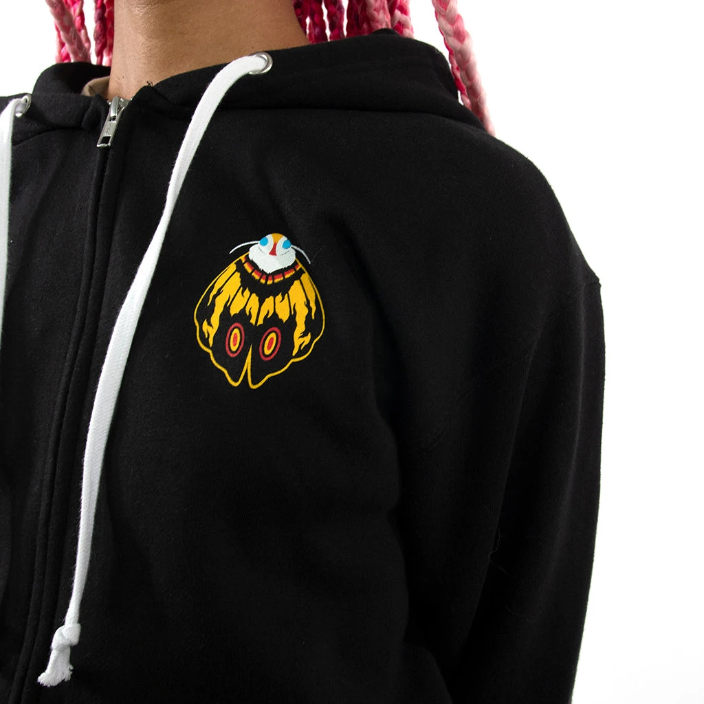 Maggie Chiang Mothra Zip-Up Hoodie Maggie Chiang Mothra Zip-Up Hoodie
