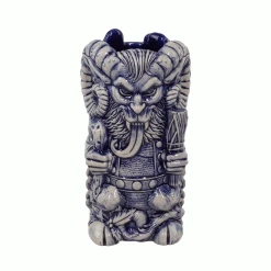 Florian Bertmer Krampus Designer Series Tiki Mug (Blue Wiped)