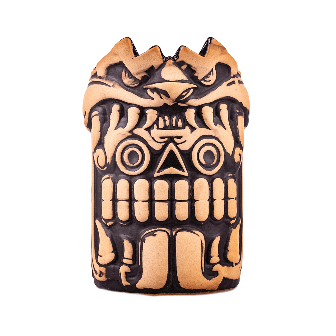 Urban Aztec Mouth Of The Serpent Designer Series Tiki Mug (Bone) Tikis