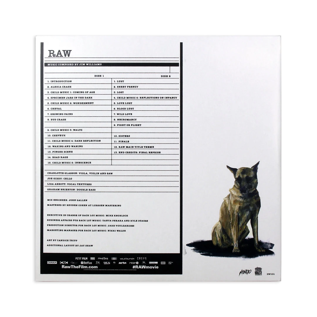 Jim Williams Raw – Original Motion Picture Score 2XLP 4 Jim Williams Raw – Original Motion Picture Score 2XLP