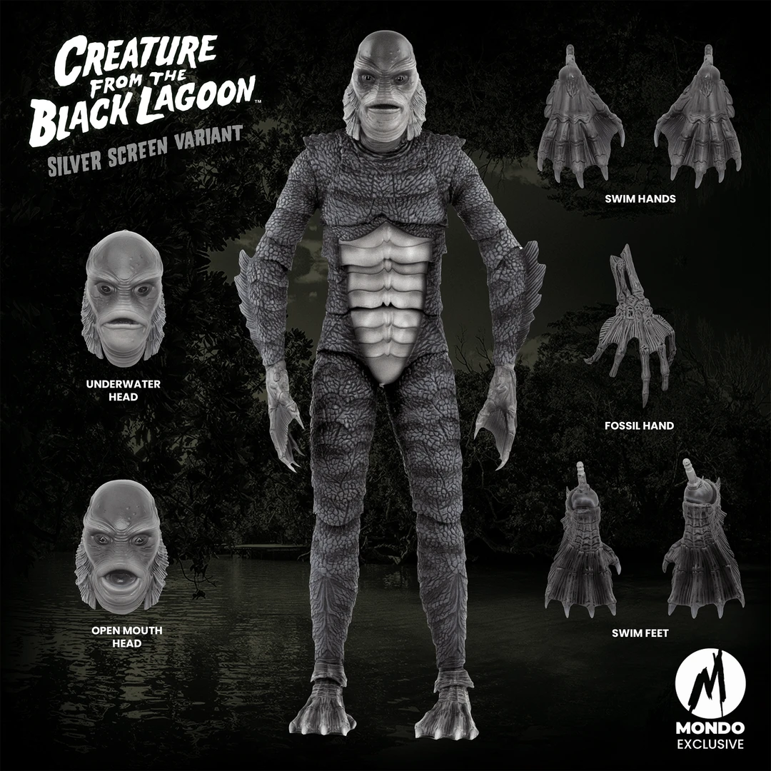 Mondo Creature From The Black Lagoon 1/6 Scale Figure - Silver Screen Variant Toys 2 Mondo Creature From The Black Lagoon 1/6 Scale Figure - Silver Screen Variant Toys