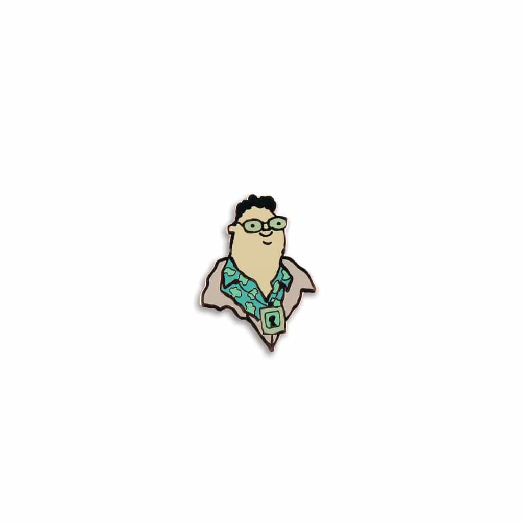 Scott C. Enamel Pins Jurassic Park – Nedry Enamel Pin Scott C. Enamel Pins Jurassic Park – Nedry Enamel Pin