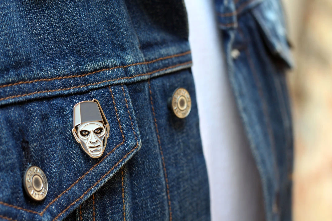 DKNG The Mummy – Ardeth Enamel Pin (Monochrome) Enamel Pins DKNG The Mummy – Ardeth Enamel Pin (Monochrome) Enamel Pins