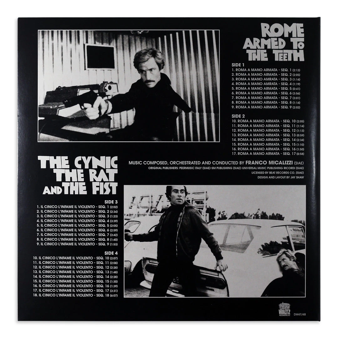 Franco Micalizzi Music The Poliziotteschi Files 2XLP 4 Franco Micalizzi Music The Poliziotteschi Files 2XLP