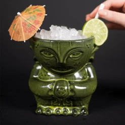 Devon Devereaux Tikis Innsmouth Creep Designer Series Tiki Mug - Lurking Fear (Green) 2 Devon Devereaux Tikis Innsmouth Creep Designer Series Tiki Mug - Lurking Fear (Green)