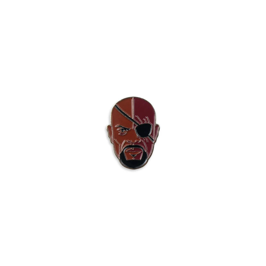 Tom Whalen Nick Fury Enamel Pin Enamel Pins 2 Tom Whalen Nick Fury Enamel Pin Enamel Pins