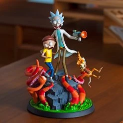 Toys Rick And Morty Statue - Mondo Exclusive