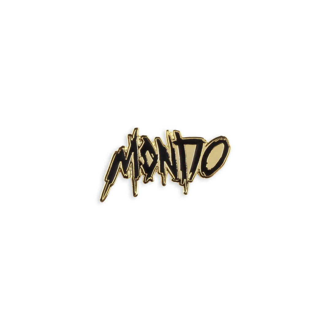 Mondo Thrasher Gold Enamel Pin Enamel Pins 1 Mondo Thrasher Gold Enamel Pin Enamel Pins