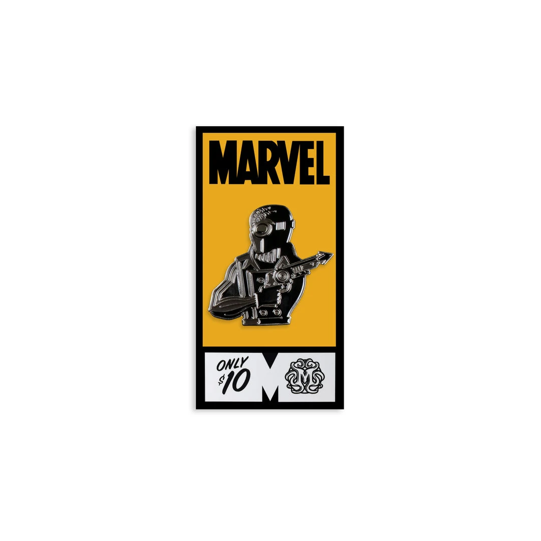 Tom Whalen Spider-Man – Bust'd Spider-Noir Enamel Pin Enamel Pins 1 Tom Whalen Spider-Man – Bust'd Spider-Noir Enamel Pin Enamel Pins