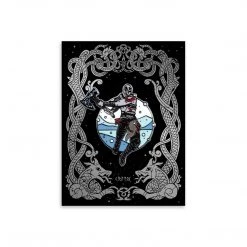 Nicolas Delort Kratos Enamel Pin