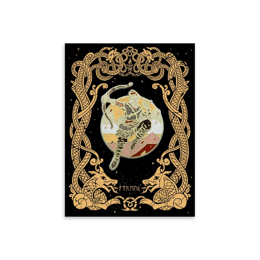 Nicolas Delort Atreus Enamel Pin Enamel Pins 1 Nicolas Delort Atreus Enamel Pin Enamel Pins