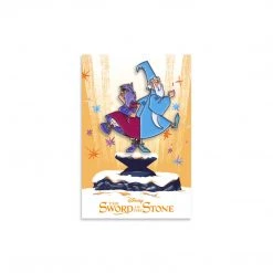 Oliver Barrett The Sword In The Stone – Madam Mim Vs. Merlin Enamel Pin Enamel Pins
