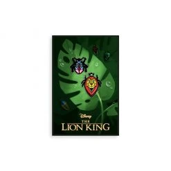 Nicolas Delort Enamel Pins The Lion King – Rafiki & Simba Bugs 2-Pin Set