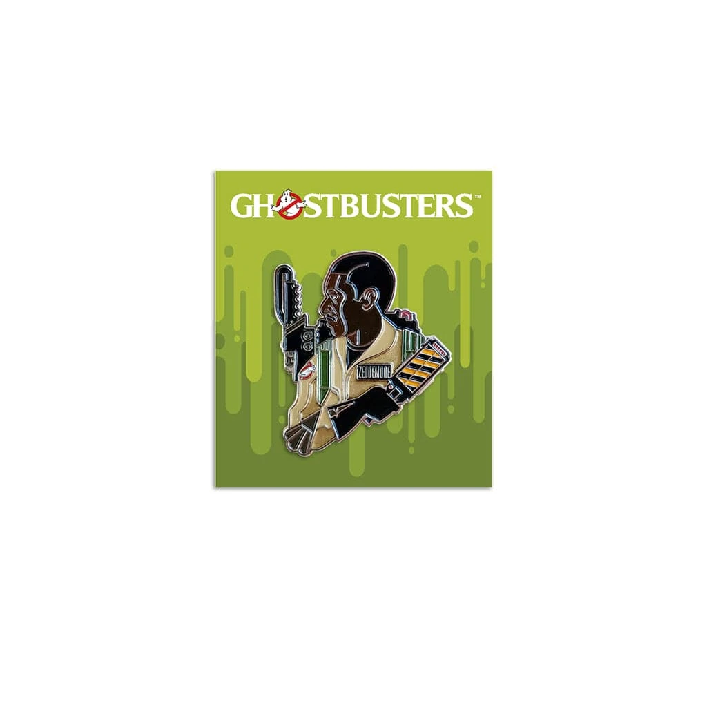 Tom Whalen Enamel Pins Ghostbusters – Winston Zeddemore Enamel Pin 1 Tom Whalen Enamel Pins Ghostbusters – Winston Zeddemore Enamel Pin