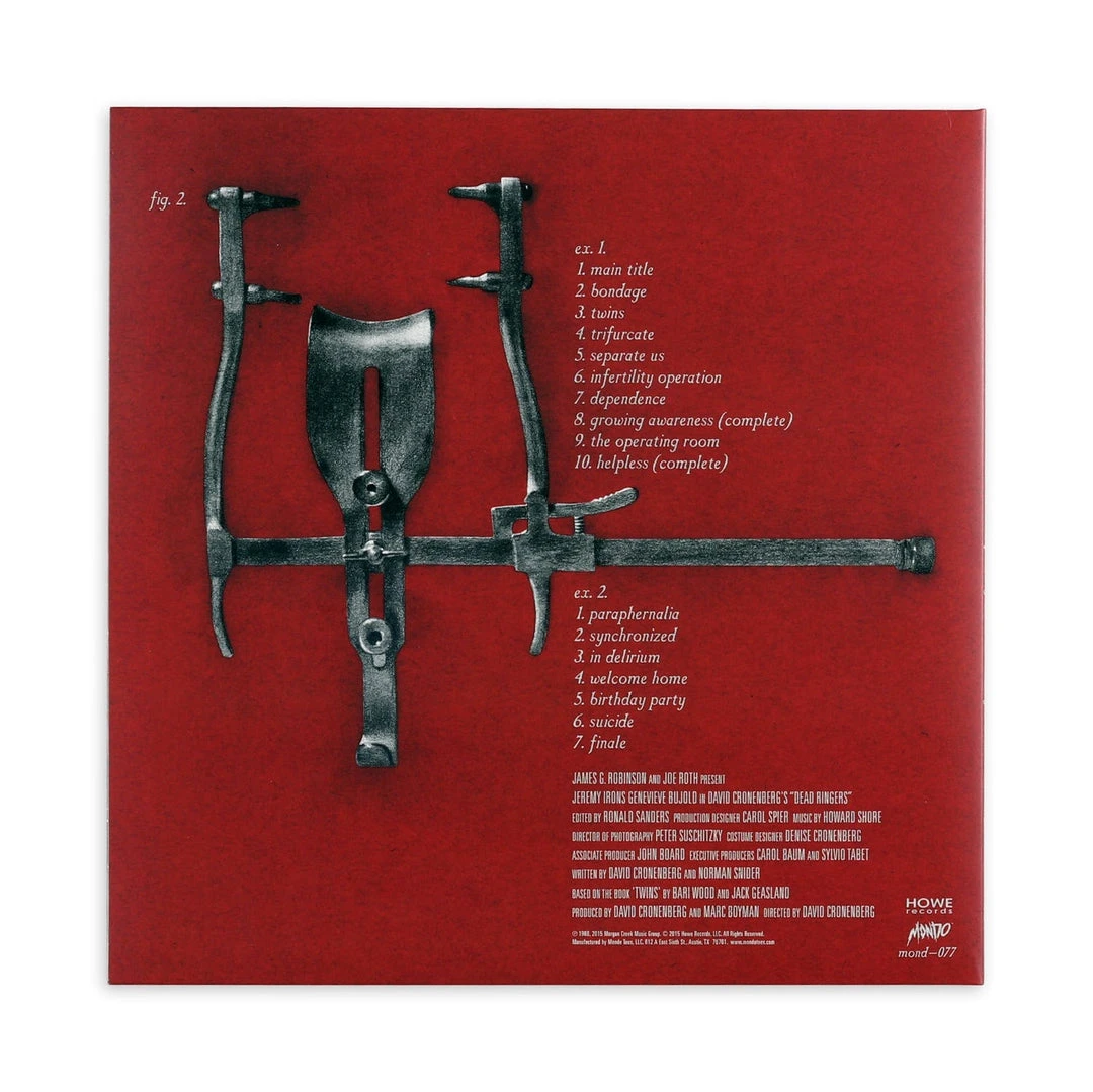Howard Shore Dead Ringers – Original Motion Picture Soundtrack LP Music 4 Howard Shore Dead Ringers – Original Motion Picture Soundtrack LP Music