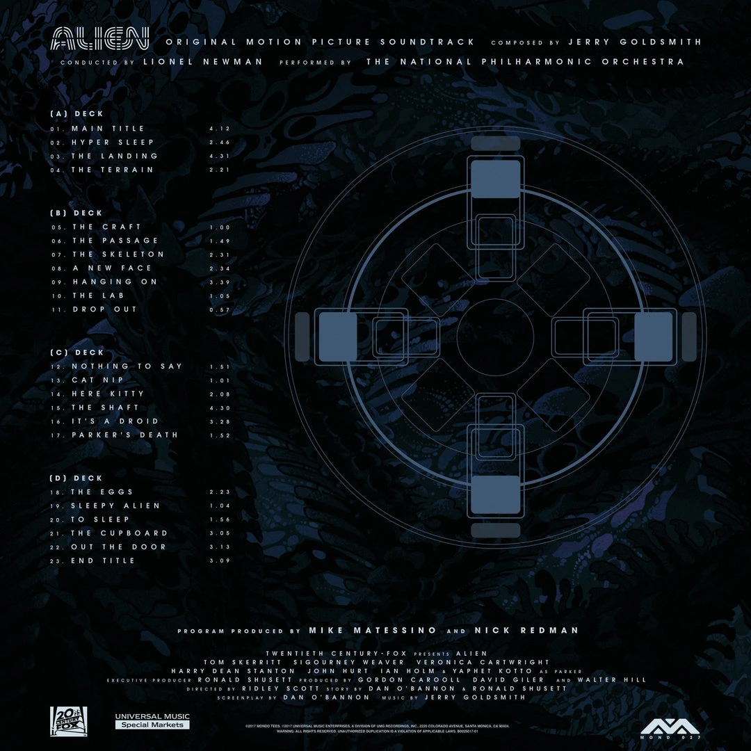 Jerry Goldsmith Music Alien – Original Motion Picture Soundtrack 2XLP Jerry Goldsmith Music Alien – Original Motion Picture Soundtrack 2XLP
