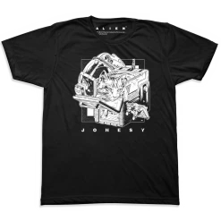 Martin Ansin Alien – Jonesy T-Shirt (Black & White) 5 Martin Ansin Alien – Jonesy T-Shirt (Black & White)