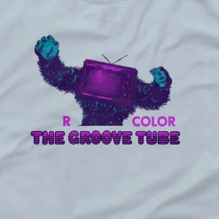 The Press Room The Groove Tube Vintage Ad Block T-Shirt Apparel