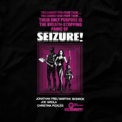 The Press Room Seizure Vintage Ad Block T-Shirt Apparel