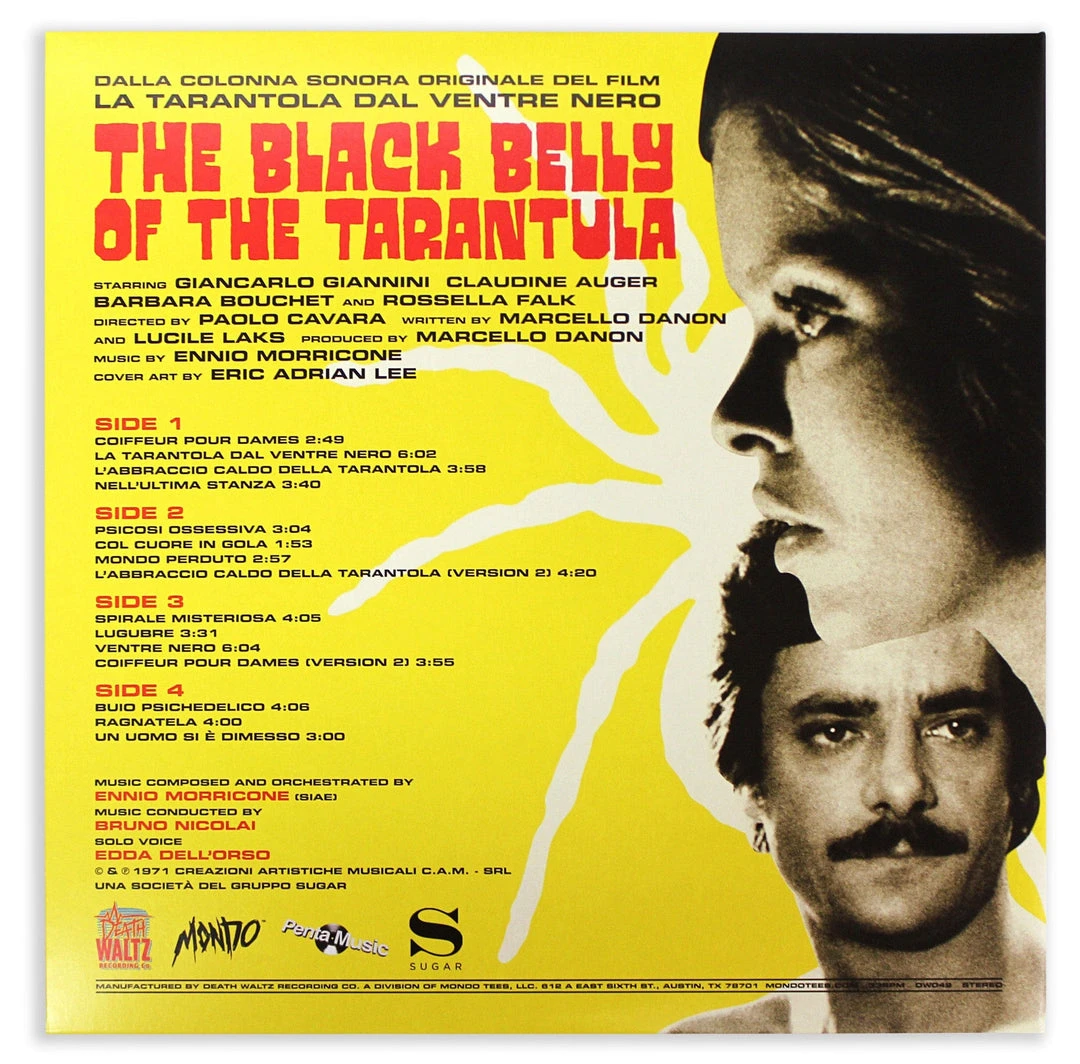 Ennio Morricone Black Belly Of The Tarantula Music Ennio Morricone Black Belly Of The Tarantula Music