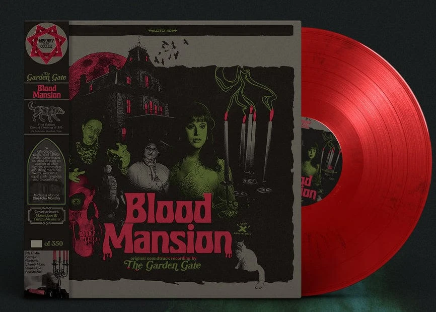 Music Blood Mansion By Garden Gate LP Music Blood Mansion By Garden Gate LP