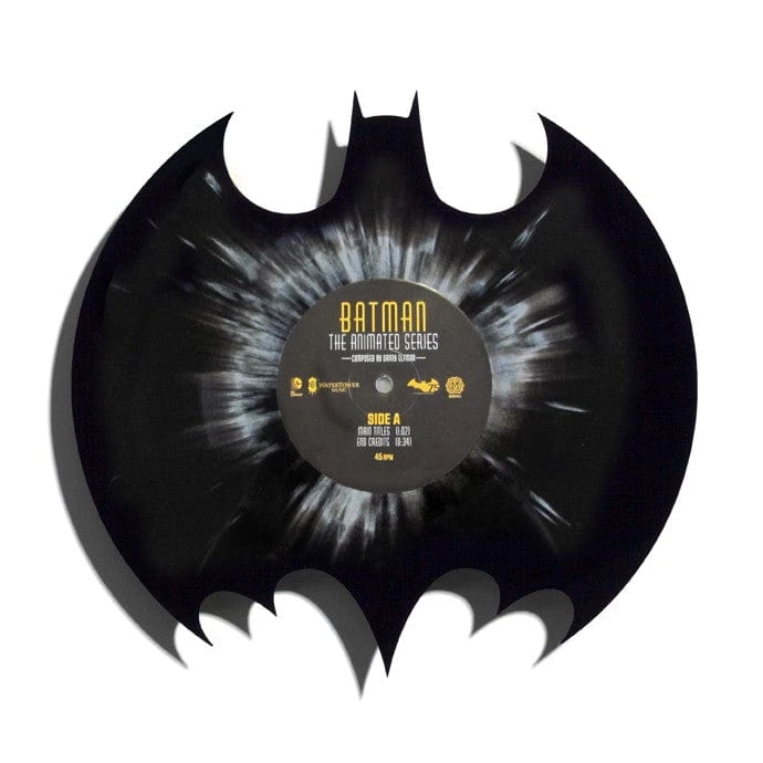 Danny Elfman Batman: The Animated Series Die-Cut 12" Single Music 2 Danny Elfman Batman: The Animated Series Die-Cut 12" Single Music