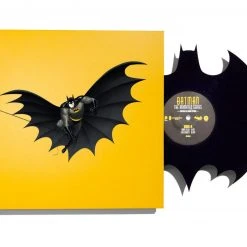 Danny Elfman Batman: The Animated Series Die-Cut 12" Single Music 9 Danny Elfman Batman: The Animated Series Die-Cut 12