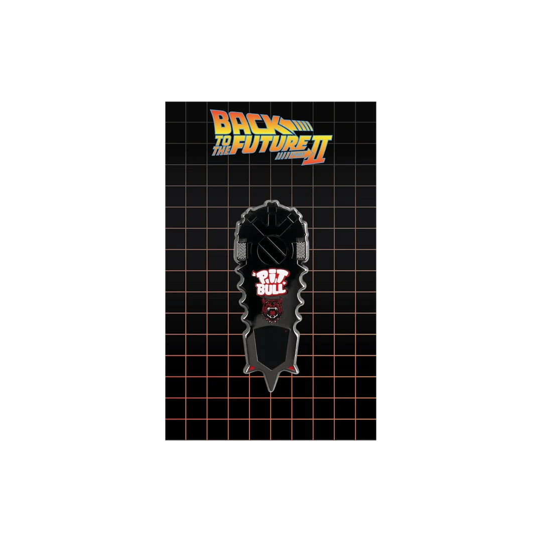 Bruce Yan Back To The Future — Pit Bull Hoverboard Enamel Pin 1 Bruce Yan Back To The Future — Pit Bull Hoverboard Enamel Pin