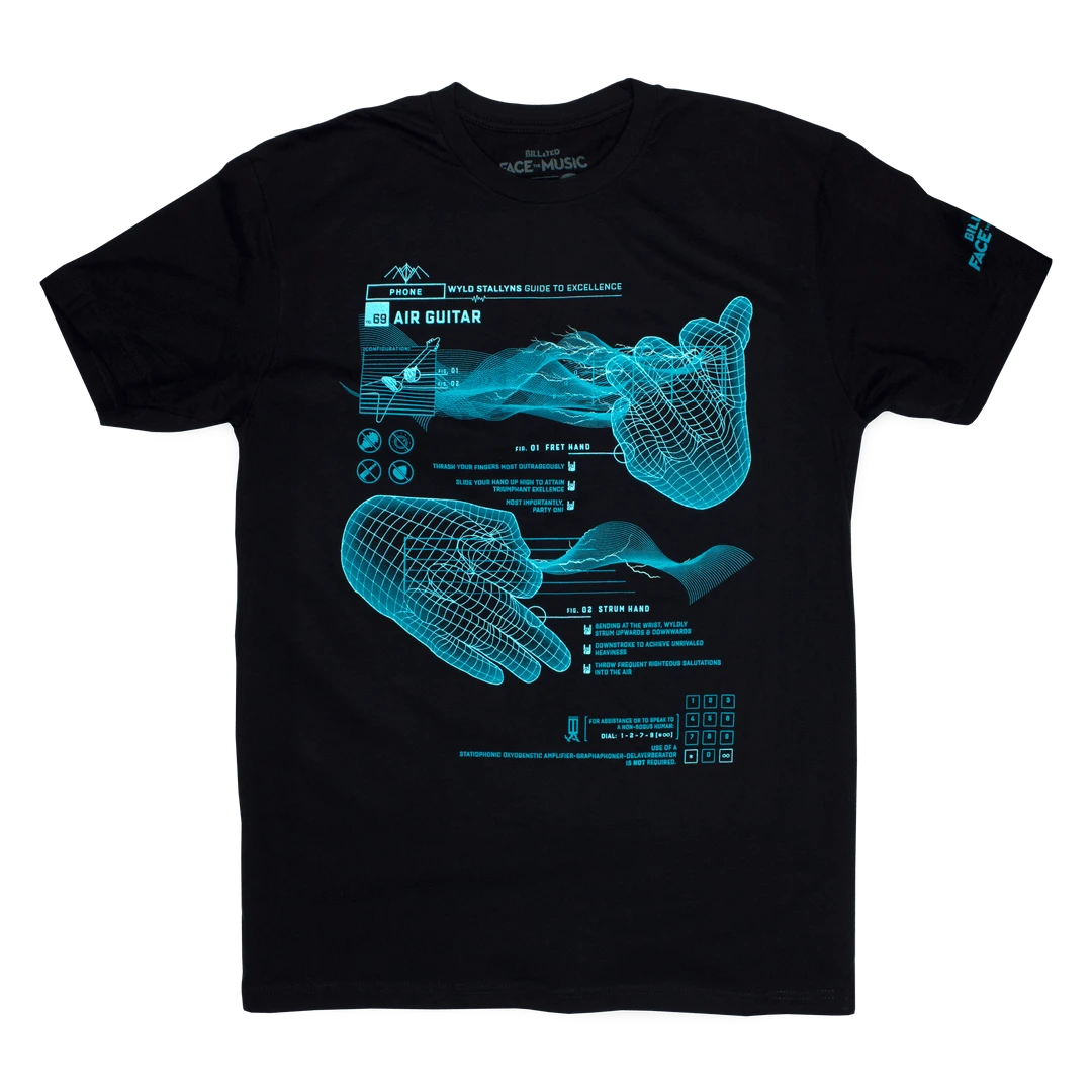 Matt Ryan Tobin Bill & Ted "Air Guitar" T-Shirt Matt Ryan Tobin Bill & Ted "Air Guitar" T-Shirt