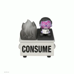 100% Soft X Mondo - THEY LIVE Dumpster Fire Vinyl Figure Toys 12 100% Soft X Mondo - THEY LIVE Dumpster Fire Vinyl Figure Toys