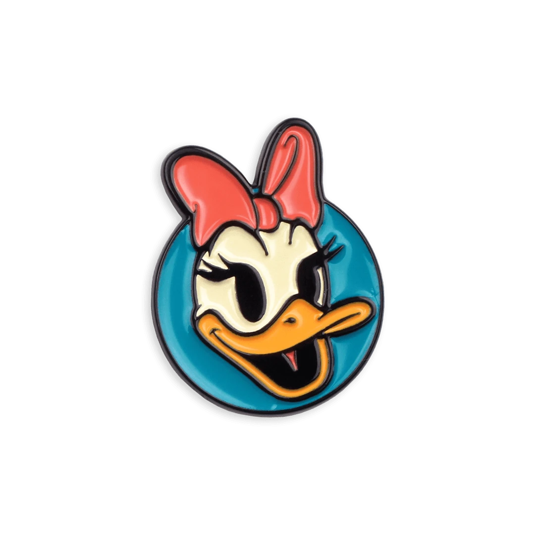 Dave Quiggle Enamel Pins Daisy Duck Enamel Pin 2 Dave Quiggle Enamel Pins Daisy Duck Enamel Pin