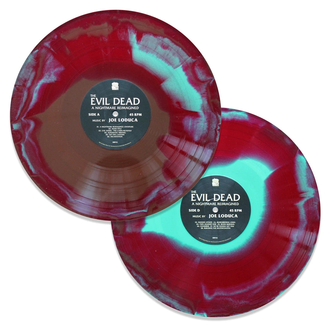 Joe LoDuca Music Evil Dead - A Nightmare Reimagined 2 X Vinyl LP Joe LoDuca Music Evil Dead - A Nightmare Reimagined 2 X Vinyl LP
