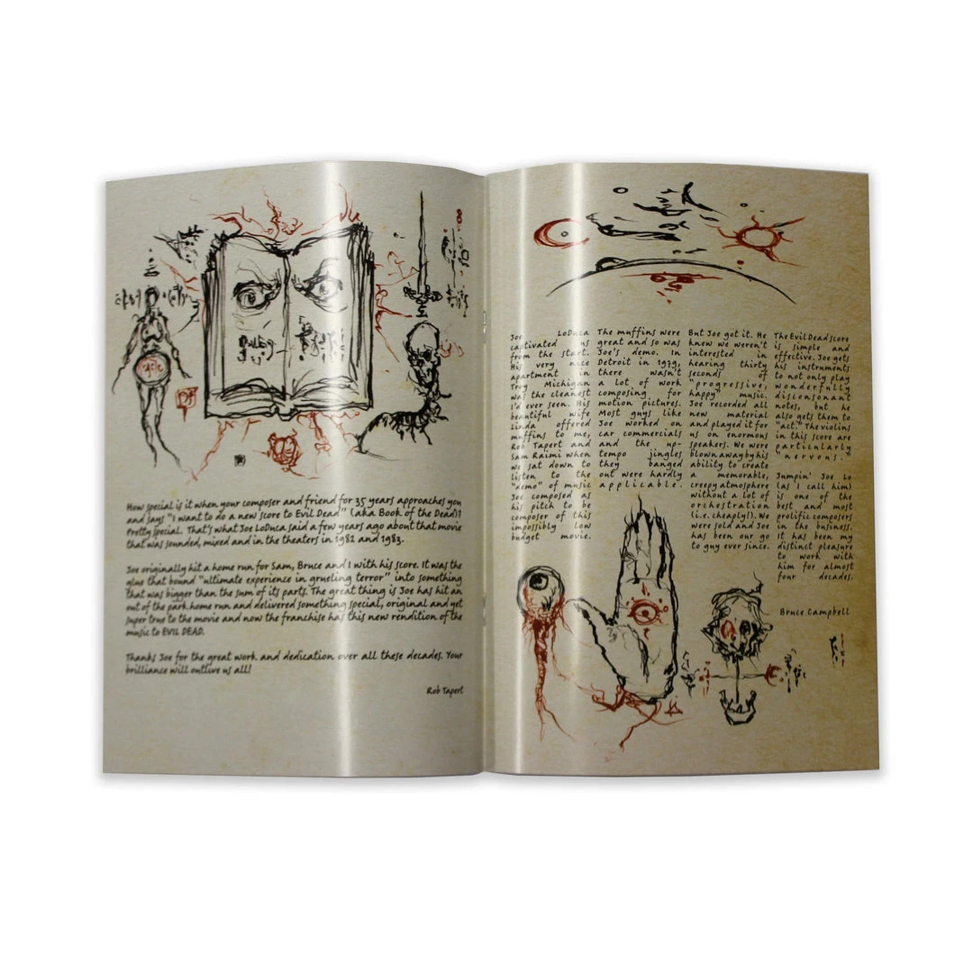 Joe LoDuca Music Evil Dead - A Nightmare Reimagined 2 X Vinyl LP Joe LoDuca Music Evil Dead - A Nightmare Reimagined 2 X Vinyl LP