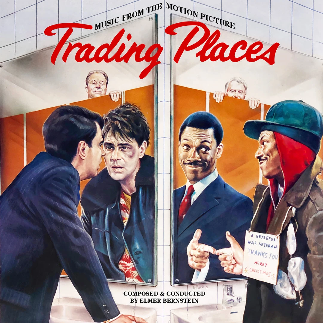 Elmer Bernstein Trading Places - Music From The Motion Picture LP Elmer Bernstein Trading Places - Music From The Motion Picture LP