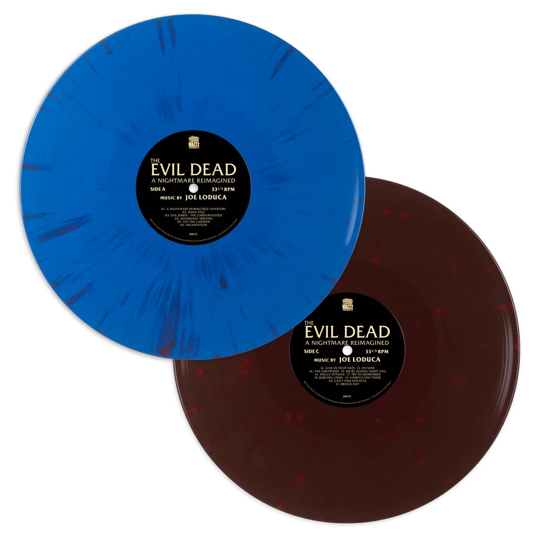 Joe LoDuca Music Evil Dead - A Nightmare Reimagined 2 X Vinyl LP Joe LoDuca Music Evil Dead - A Nightmare Reimagined 2 X Vinyl LP