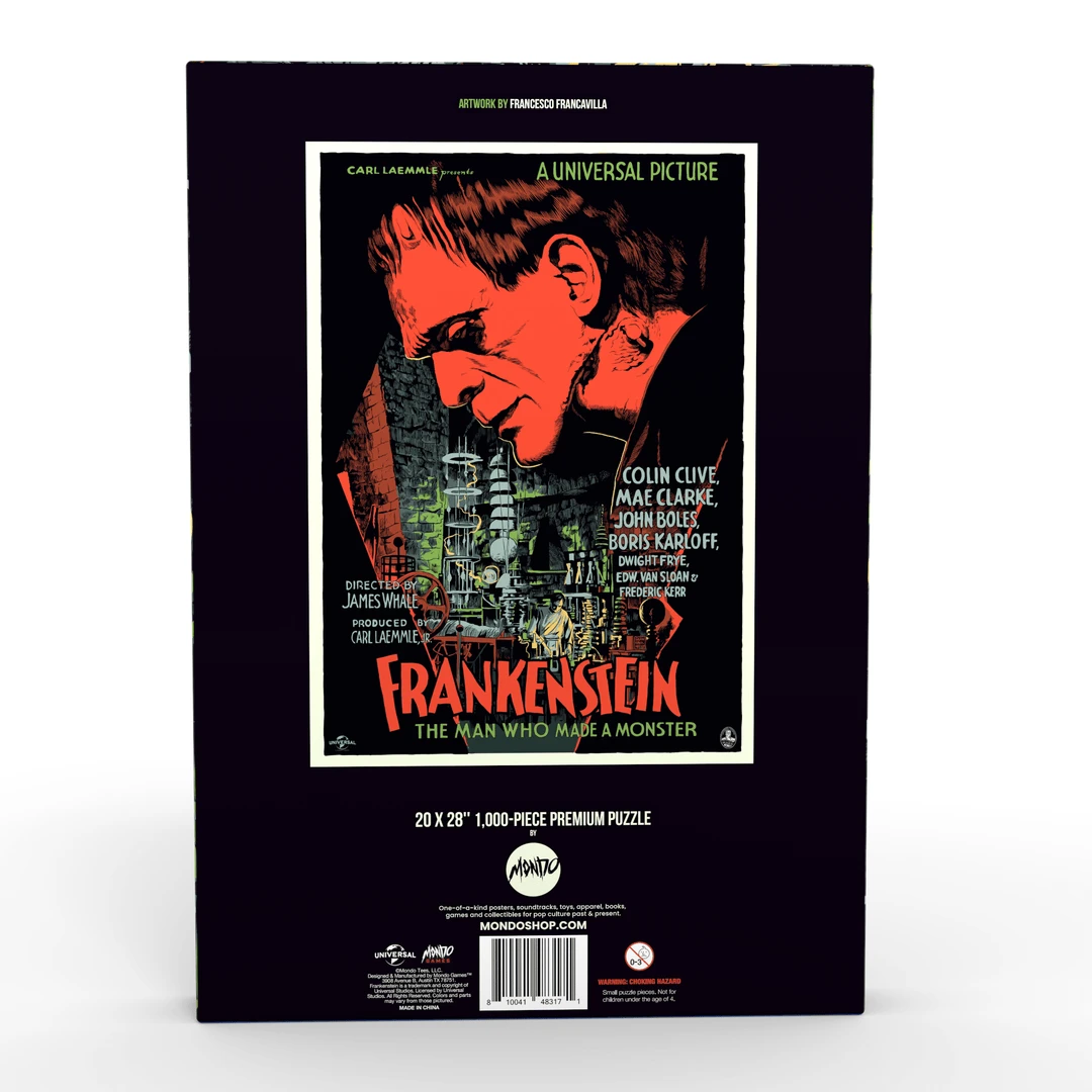Francesco Francavilla Frankenstein 1000-Piece Puzzle Francesco Francavilla Frankenstein 1000-Piece Puzzle