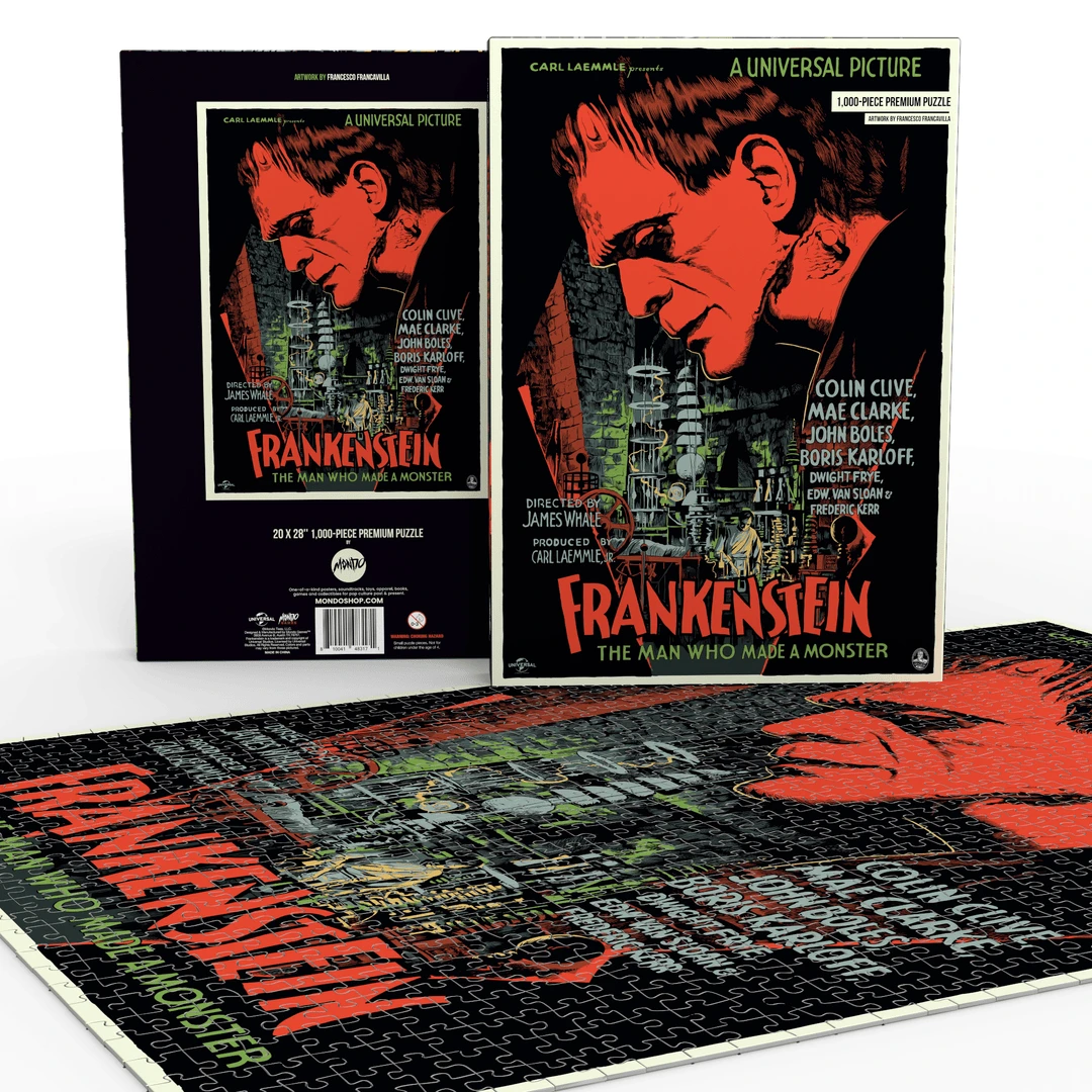 Francesco Francavilla Frankenstein 1000-Piece Puzzle Francesco Francavilla Frankenstein 1000-Piece Puzzle