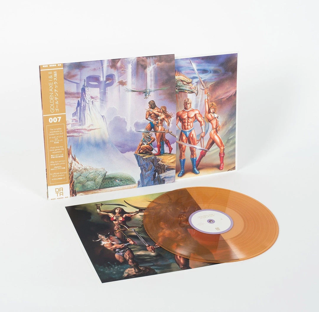 Data Discs Golden Axe I & II – Original Video Game Soundtrack LP Music 2 Data Discs Golden Axe I & II – Original Video Game Soundtrack LP Music