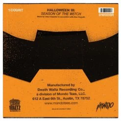 John Carpenter & Alan Howarth Halloween 3: The Season Of The Witch Original Soundtrack LP 16 John Carpenter & Alan Howarth Halloween 3: The Season Of The Witch Original Soundtrack LP