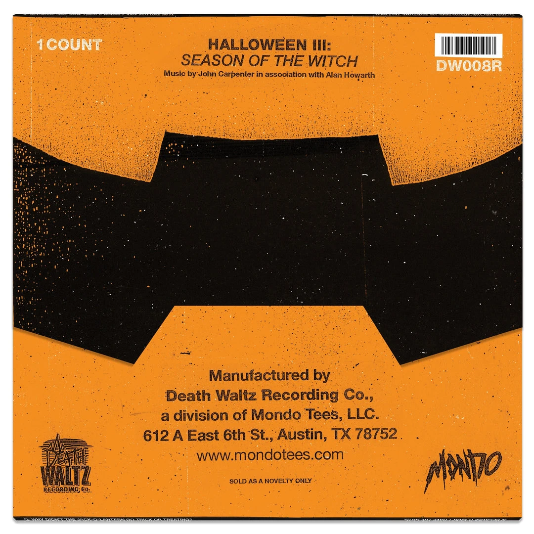 John Carpenter & Alan Howarth Halloween 3: The Season Of The Witch Original Soundtrack LP 6 John Carpenter & Alan Howarth Halloween 3: The Season Of The Witch Original Soundtrack LP