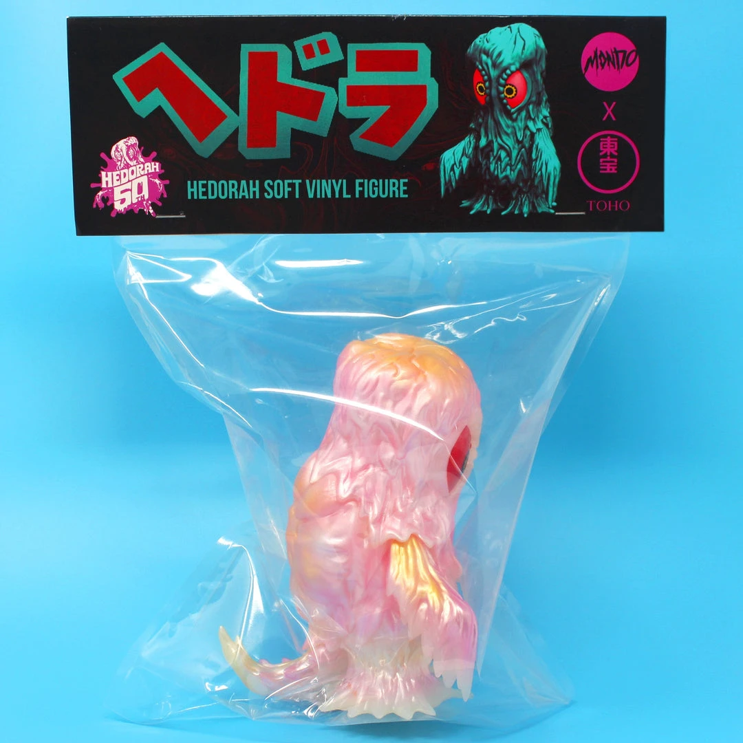 Mondo Hedorah Soft Vinyl - Cherry Blossom GID Variant Mondo Hedorah Soft Vinyl - Cherry Blossom GID Variant